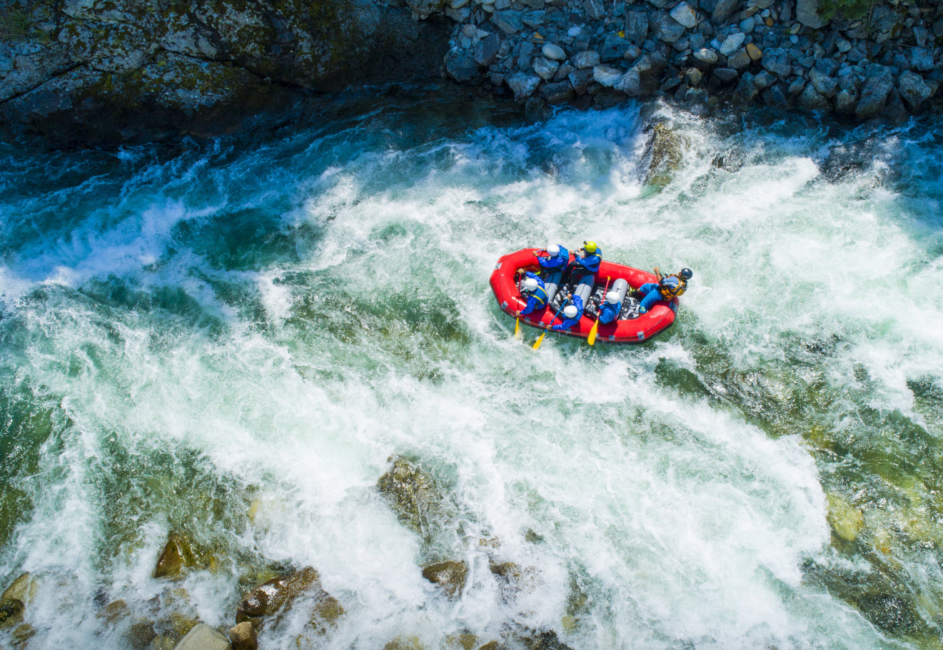 rafting